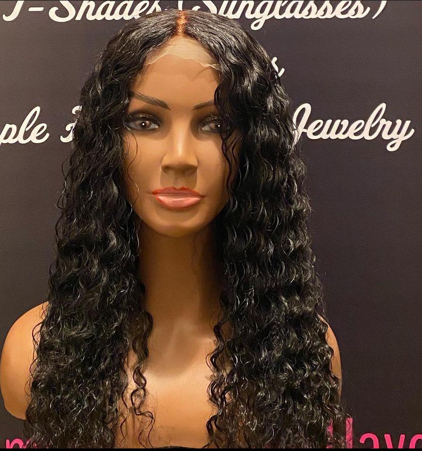 5x5 Lace Closure Wig w/ Elastic Band