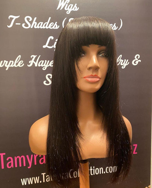 5x5 Lace Closure Wig w/ Elastic Band